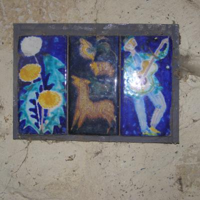 Bas Relief musicien